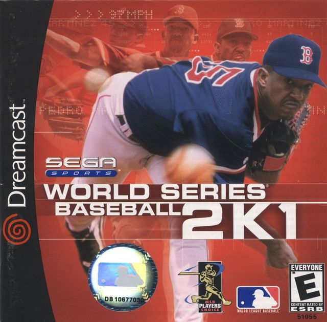 Game cover: World Series Baseball 2K1