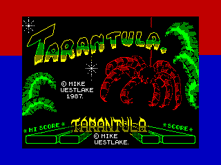 Game cover: Tarantula