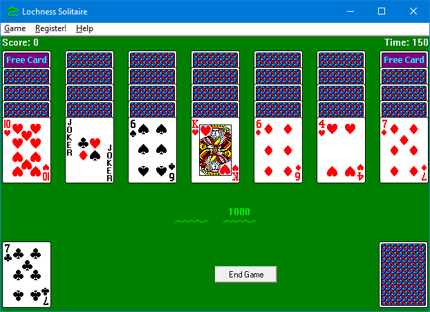 Game cover: Lochness Solitaire