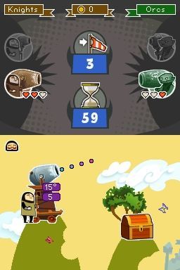 Game cover: Artillery: Knights vs Orcs