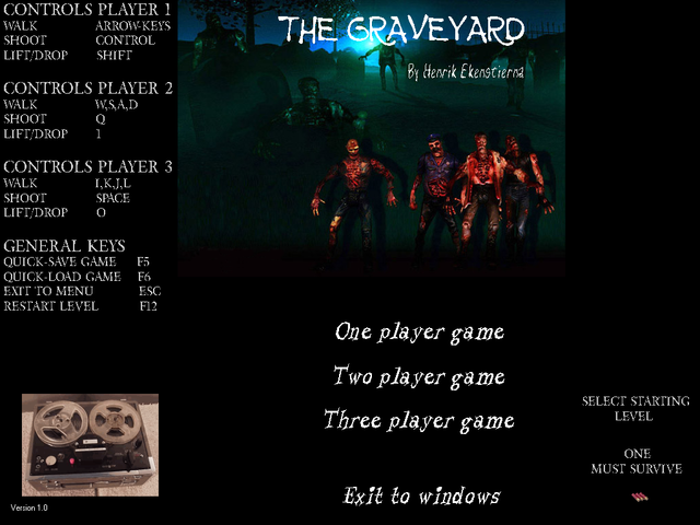 Game cover: The Graveyard