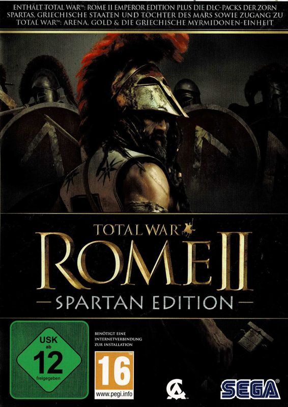 Game cover: Total War: Rome II - Spartan Edition