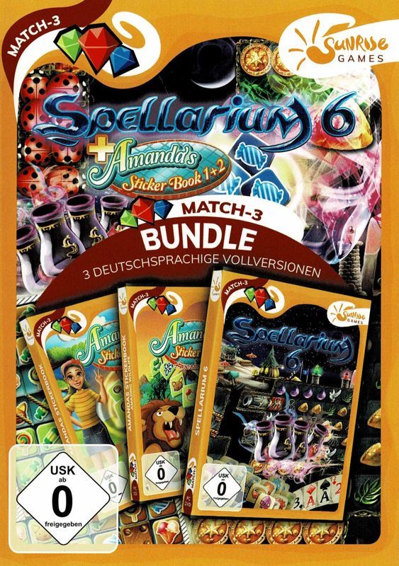 Game cover: Spellarium 6 + Amanda's Sticker Book 1+2