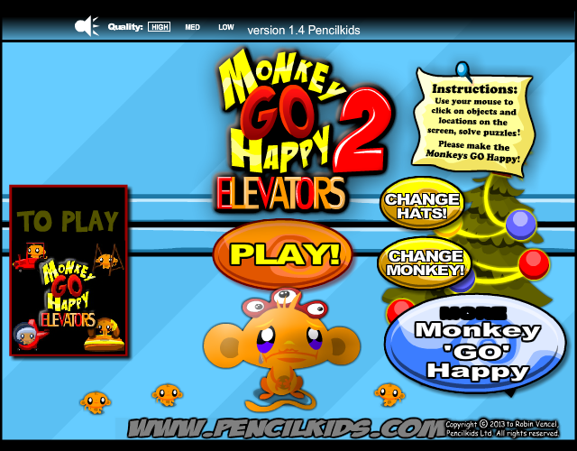Game cover: Monkey Go Happy Elevators 2