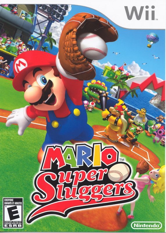 Game cover: Mario Super Sluggers