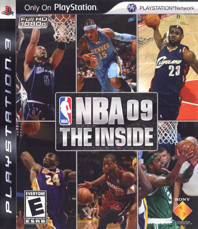 Game cover: NBA 09: The Inside