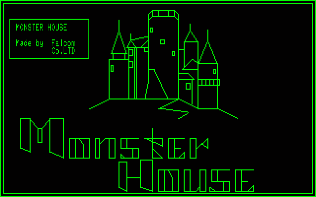 Game cover: Monster House