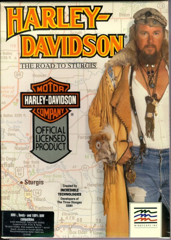 Game cover: Harley-Davidson: The Road to Sturgis