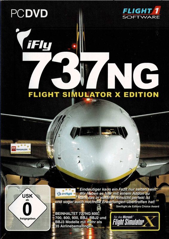 Game cover: iFly 737NG: Flight Simulator X Edition