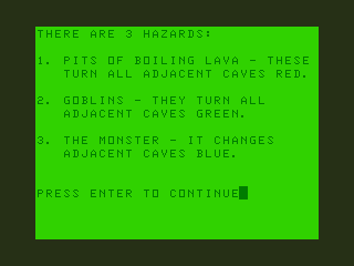 Game cover: Goblin Caves