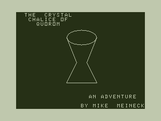 Game cover: The Crystal Chalice of Quorum