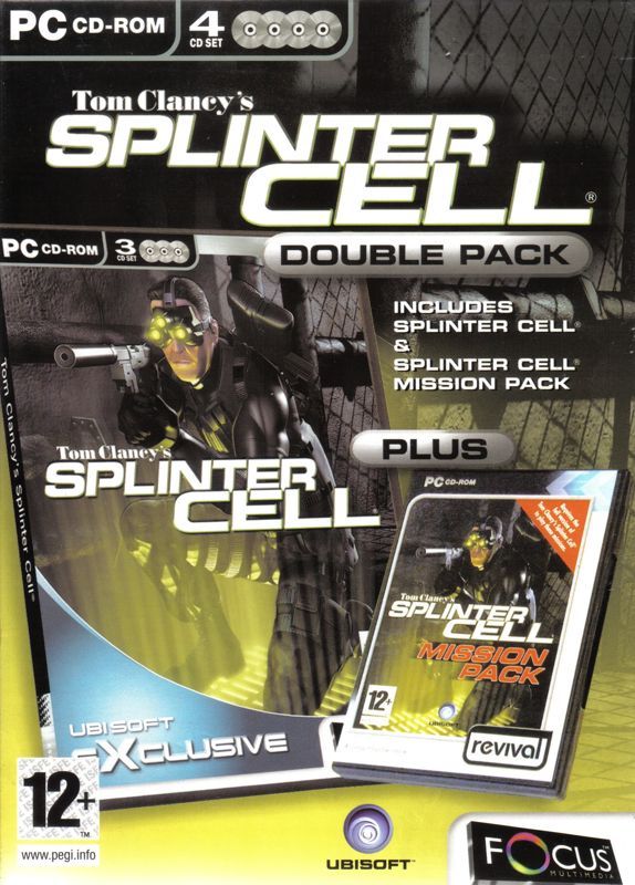 Game cover: Tom Clancy's Splinter Cell: Double Pack