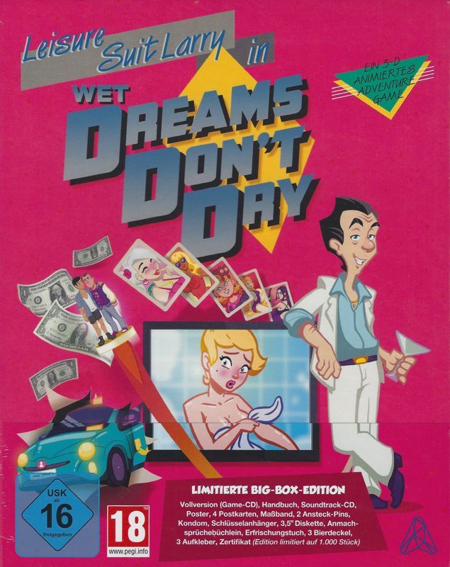 Game cover: Leisure Suit Larry: Wet Dreams Don't Dry (Limitierte Big-Box-Edition)
