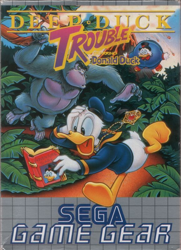 Game cover: Deep Duck Trouble starring Donald Duck