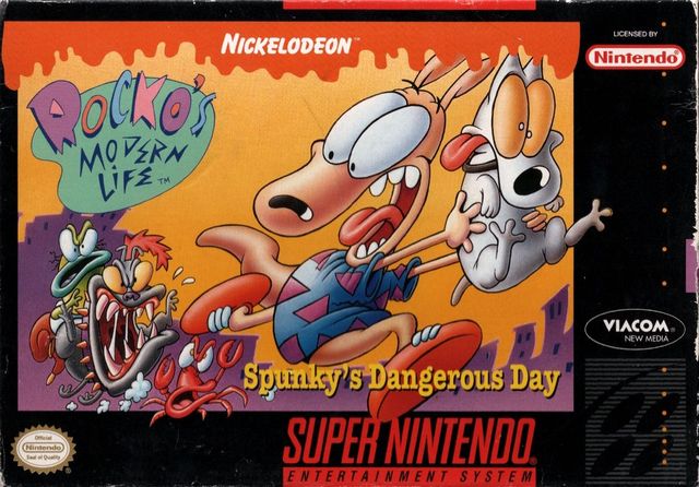 Game cover: Rocko's Modern Life: Spunky's Dangerous Day
