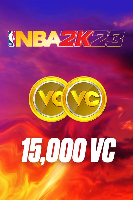 Game cover: NBA 2K23: 15,000 VC