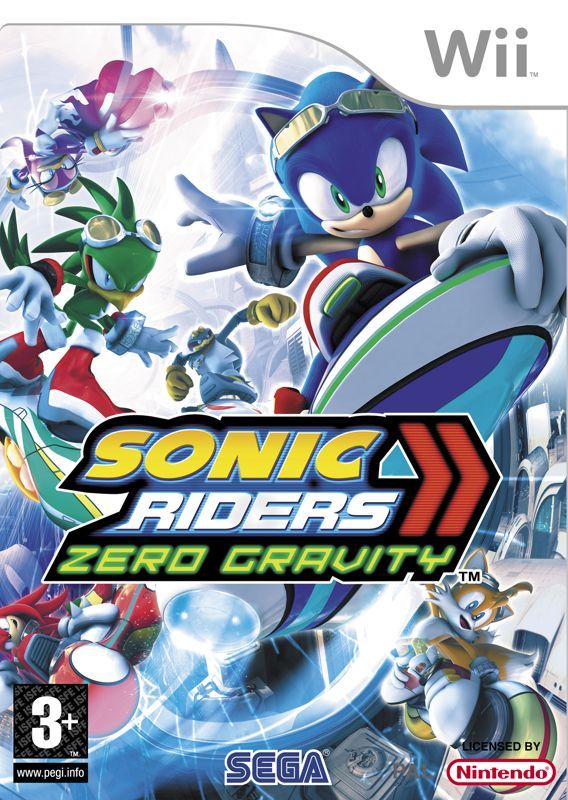 Game cover: Sonic Riders: Zero Gravity