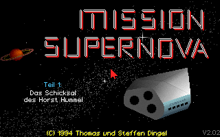 Game cover: Mission Supernova
