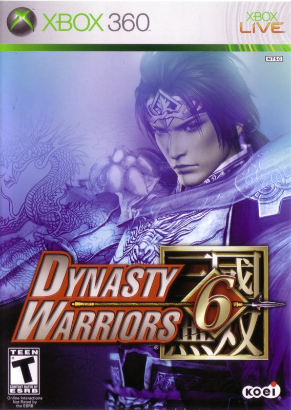 Game cover: Dynasty Warriors 6