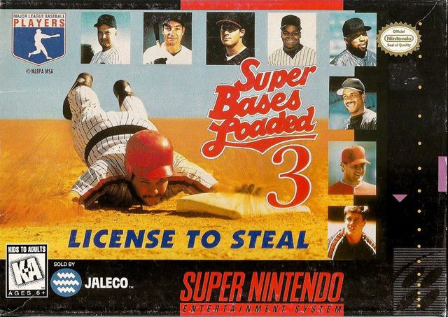 Game cover: Super Bases Loaded 3: License to Steal