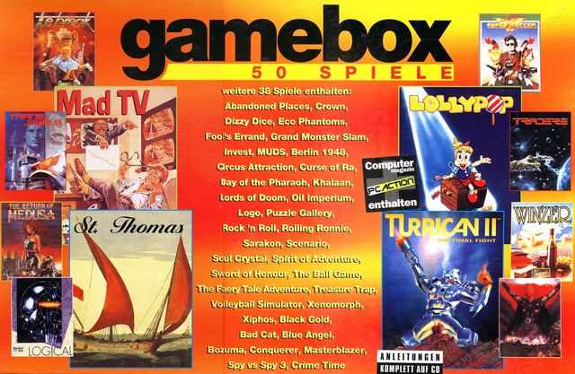 Game cover: Gamebox: 50 Spiele