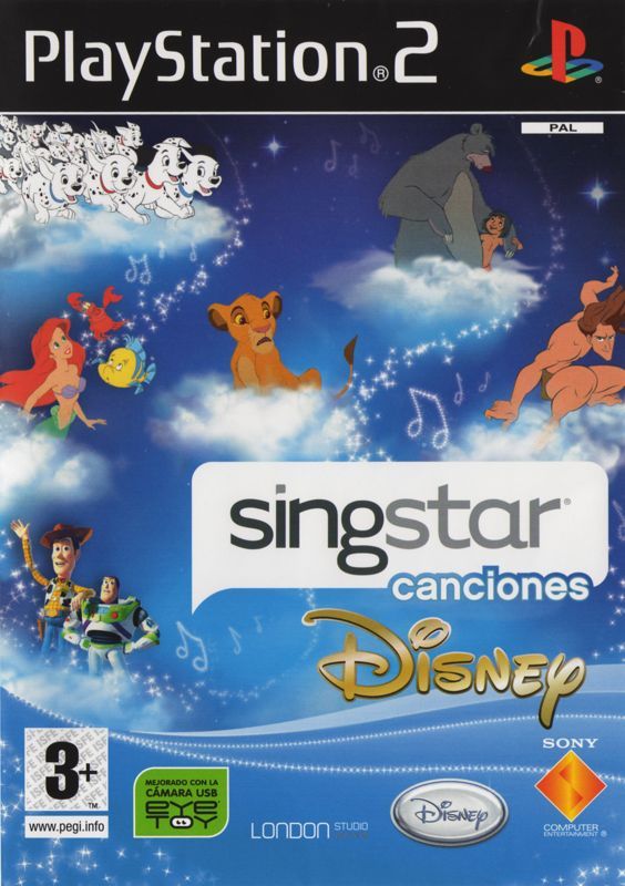 Game cover: SingStar: Singalong with Disney