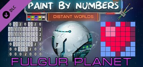 Game cover: Paint by Numbers: Fulgur Planet