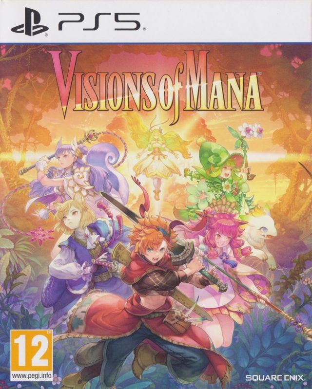 Game cover: Visions of Mana