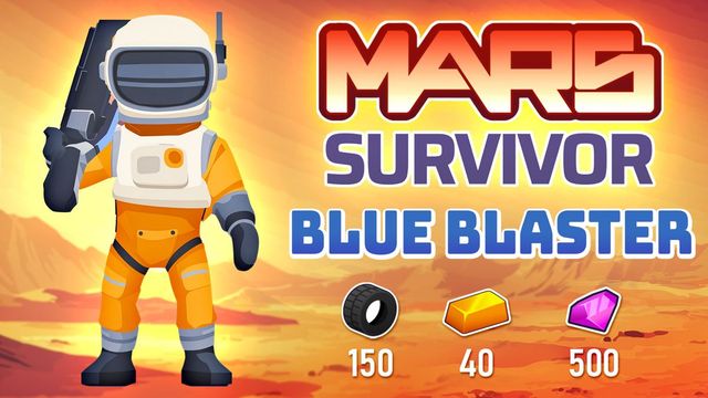 Game cover: Mars Survivor: Blue Blaster