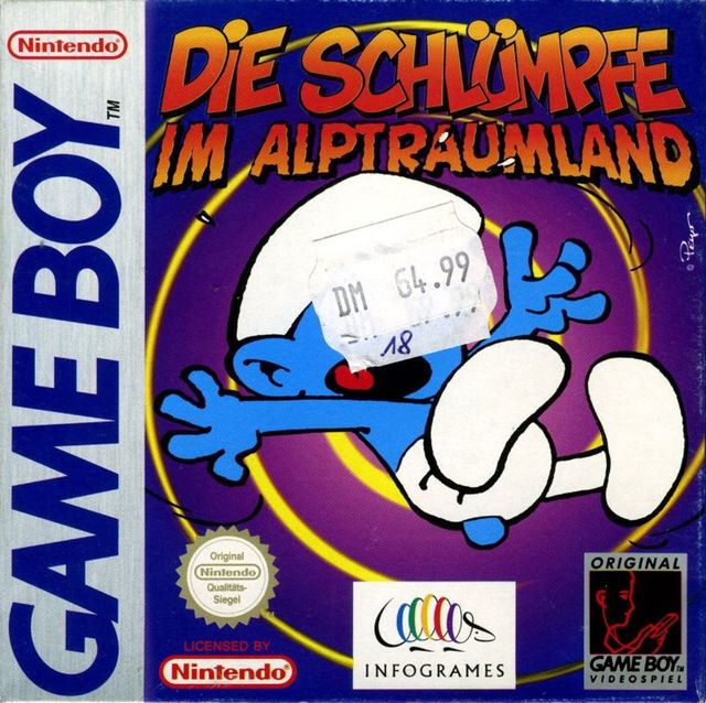 Game cover: The Smurfs' Nightmare