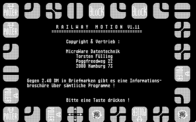 Game cover: Railway Motion