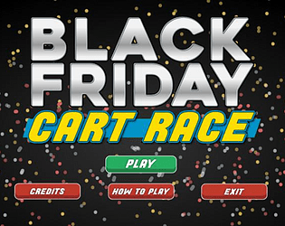 Game cover: Black Friday Cart Race