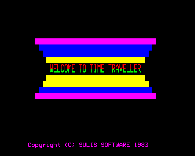 Game cover: Time Traveller: An Adventure in Time