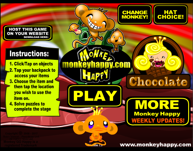 Game cover: Monkey Go Happy: Chocolate