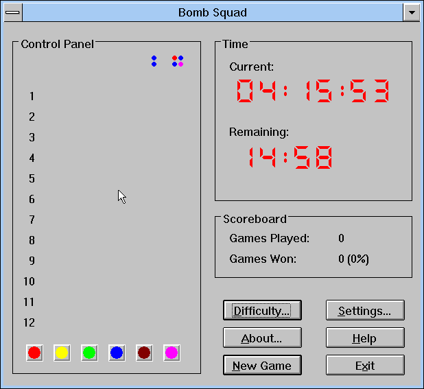Game cover: Bomb Squad