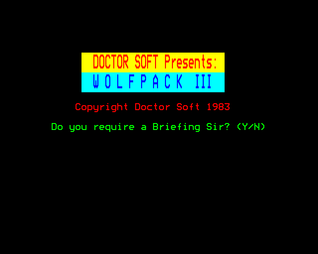 Game cover: Wolfpack