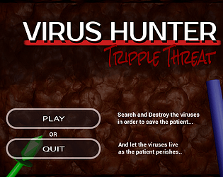 Game cover: Virus Hunter: Triple Threat