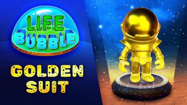 Game cover: Life Bubble: Golden Suit