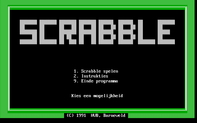 Game cover: Scrabble