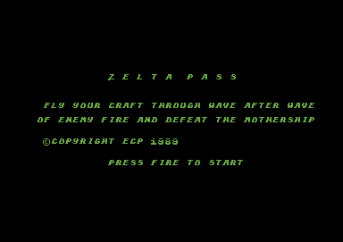 Game cover: Zelta Pass