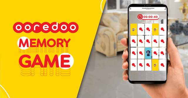 Game cover: Ooredoo Memory Game