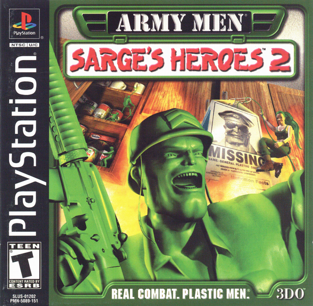 Game cover: Army Men: Sarge's Heroes 2