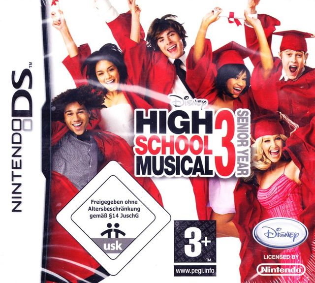 Game cover: High School Musical 3: Senior Year