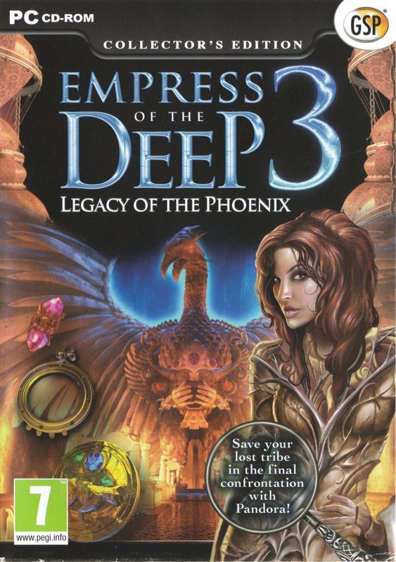 Game cover: Empress of the Deep 3: Legacy of the Phoenix (Collector's Edition)