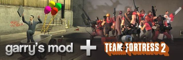 Game cover: Garry's Mod + Team Fortress 2