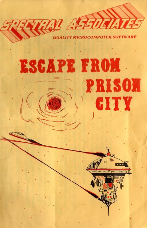 Game cover: Escape from Prison City