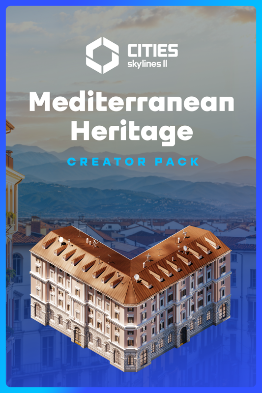 Game cover: Cities: Skylines II - Creator Pack: Mediterranean Heritage