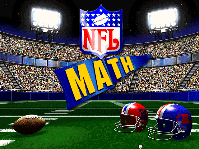 Game cover: NFL Math
