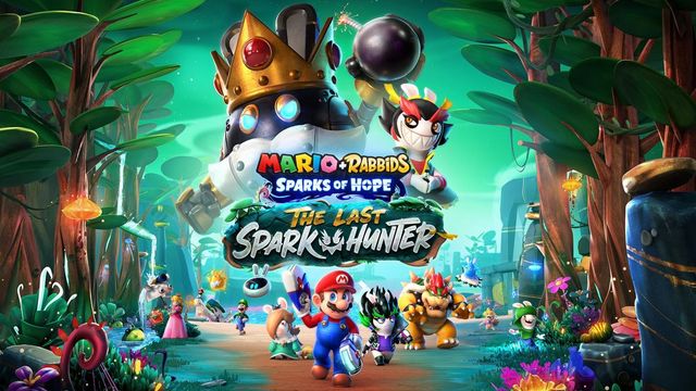 Game cover: Mario + Rabbids: Sparks of Hope - The Last Spark Hunter