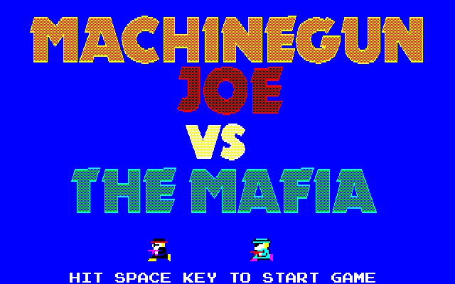 Game cover: Ginkō Gōtō: Machinegun Joe vs The Mafia